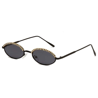 Modesolbrille med diamanter
